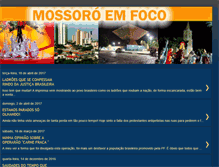 Tablet Screenshot of mossoroemfoco.com